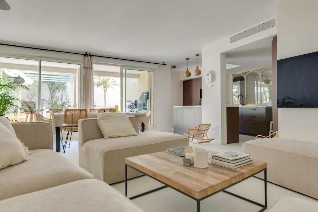 Bel Appart Lumineux Avec Jardin, 3 Chambres Pour 6 Personnes Marseilles